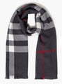 Classic Plaid Merino Wool Scarf