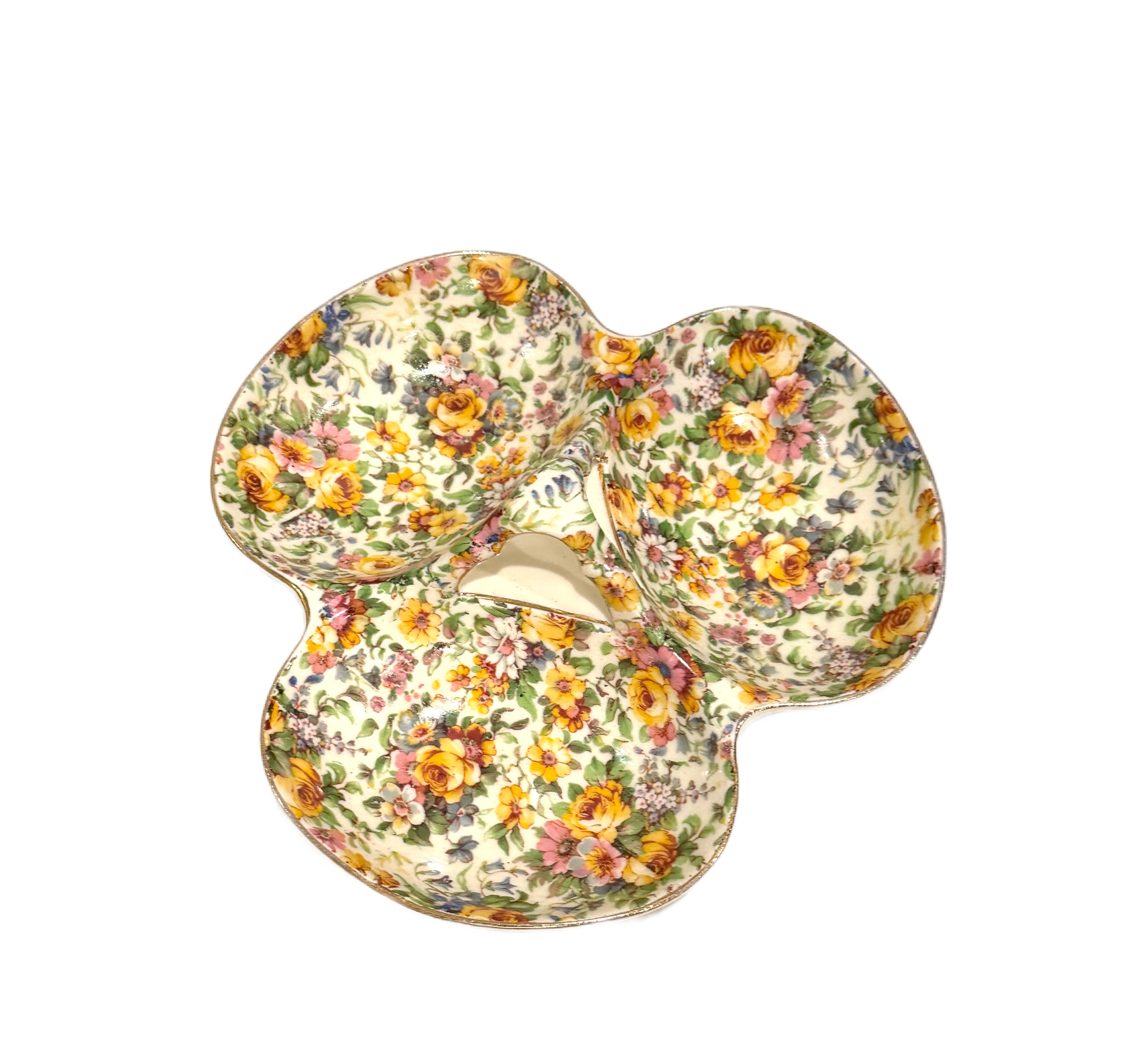 Rare Chintz Dish