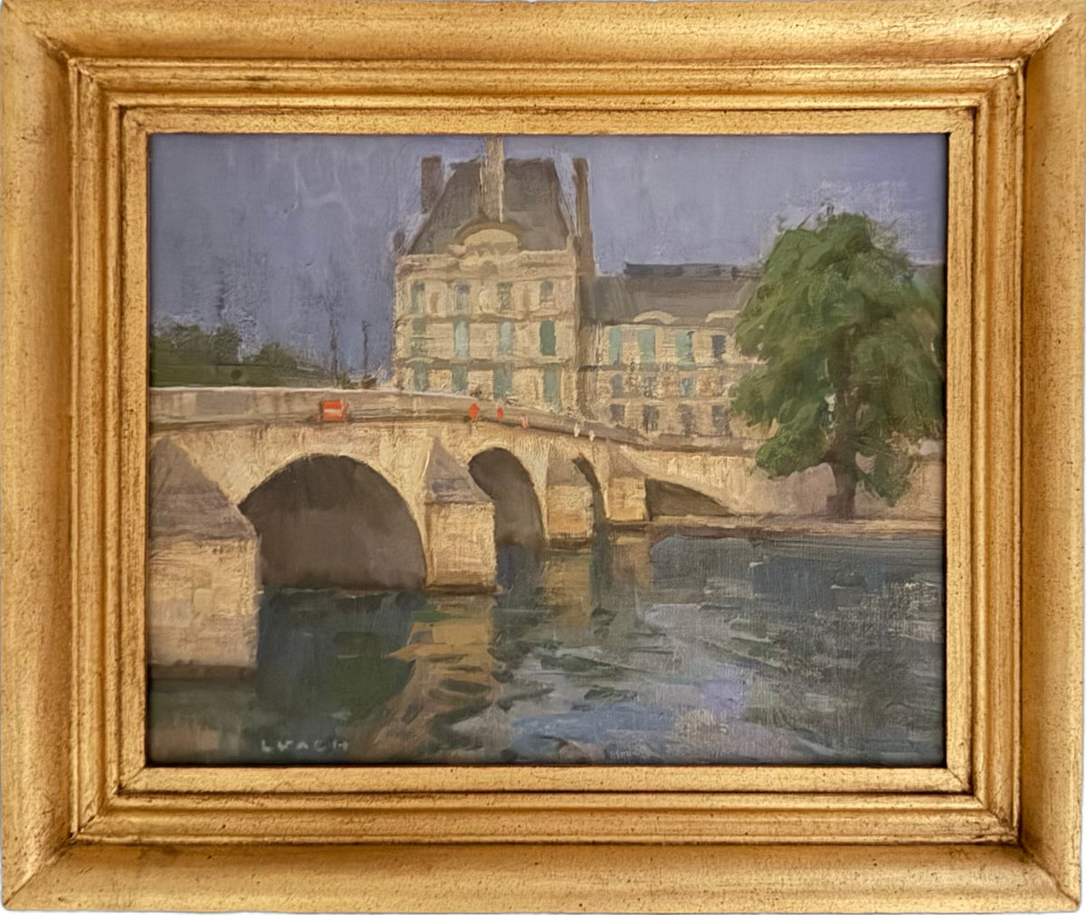 The Louvre From Across the Seine