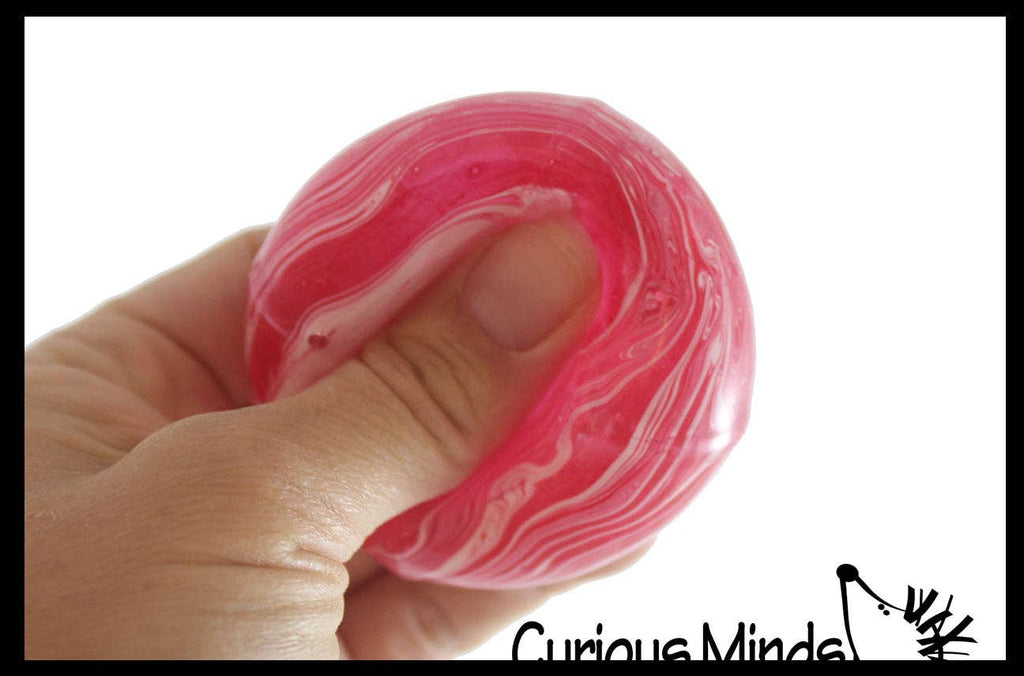 Marbled Sugar Ice Cube Stretch Ball