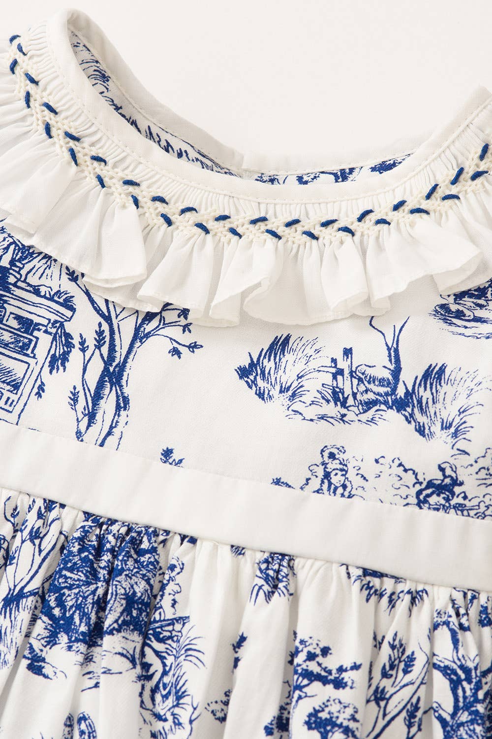 GENEVIEVE smocked dress