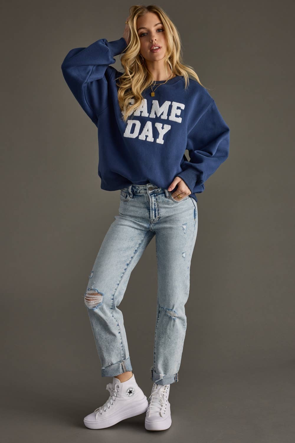 Blue Game Day Sweatshirt