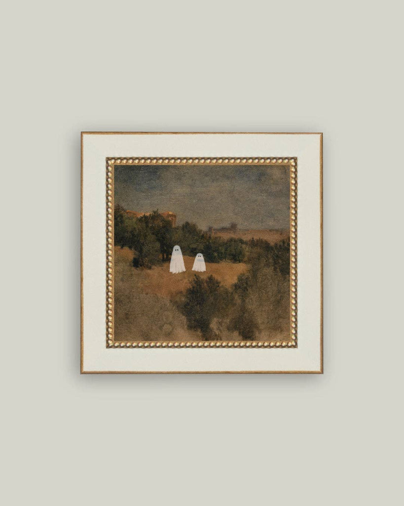 Haunted Desert Framed Antique Art