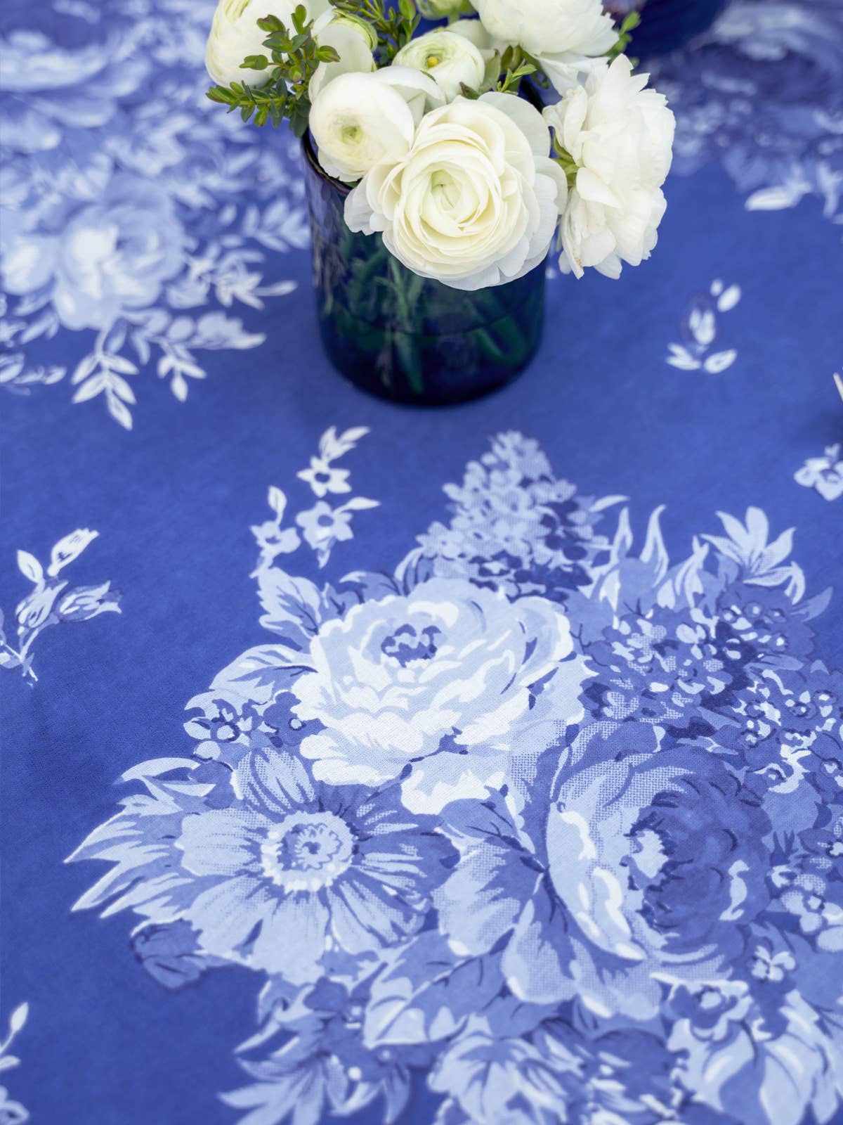 Cobalt Avonlea Tablecloth