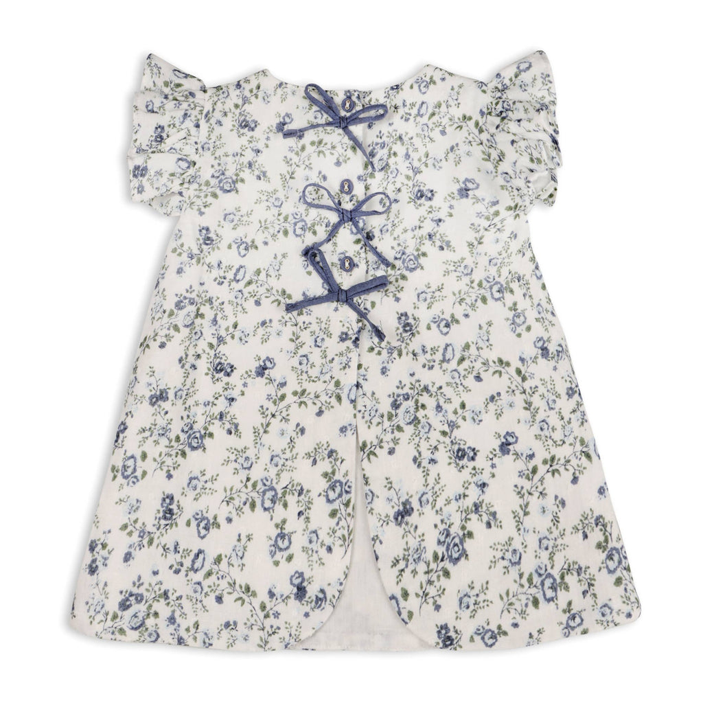 Celia Floral Baby Bow Blouse +Bloomer (Organic)
