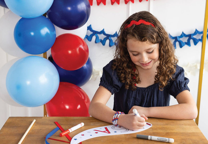Cardstock Coloring Pennant
