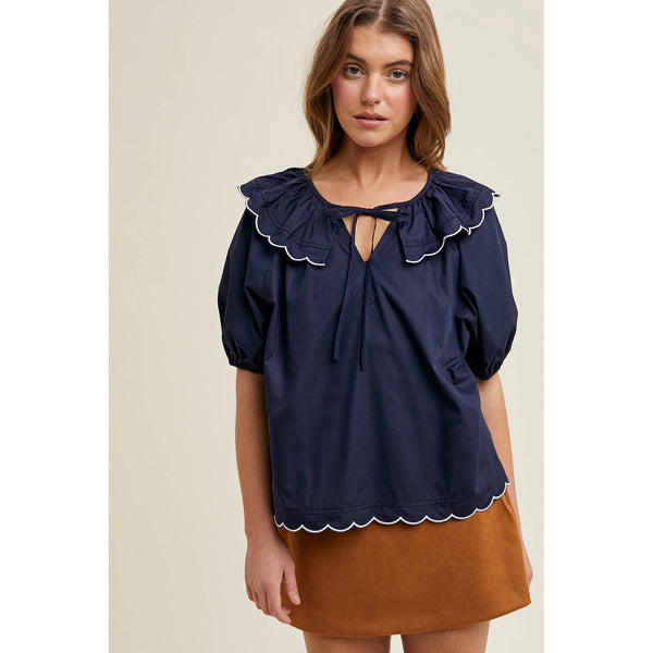 Peter Pan Collar Blouse