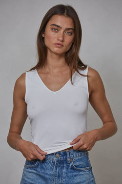 Seamless Reverse U-V Neck Tank