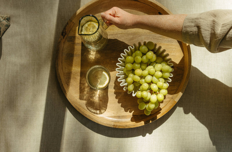 Fluted Ceramic Catchall