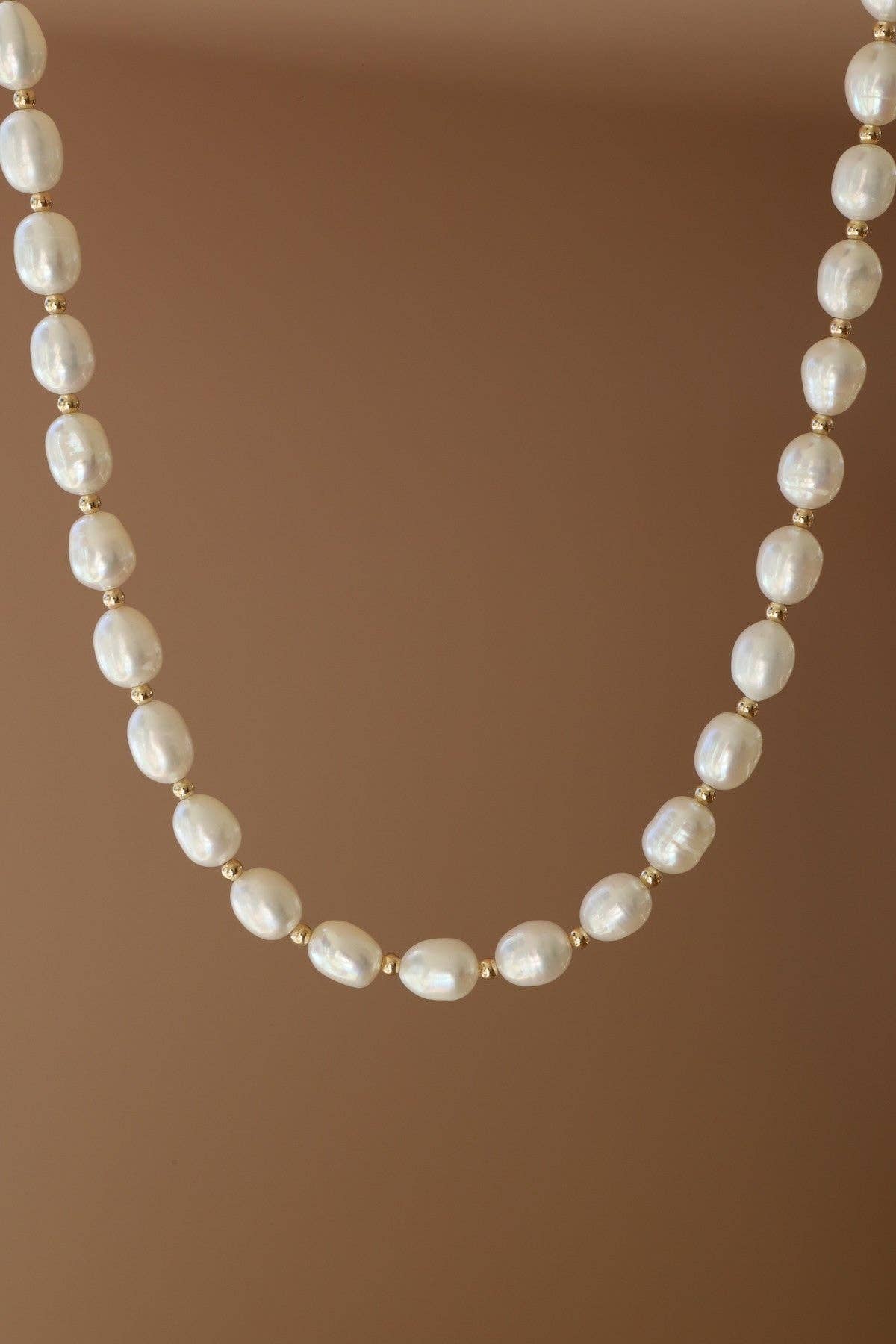 Laguna Rice Pearl Necklace
