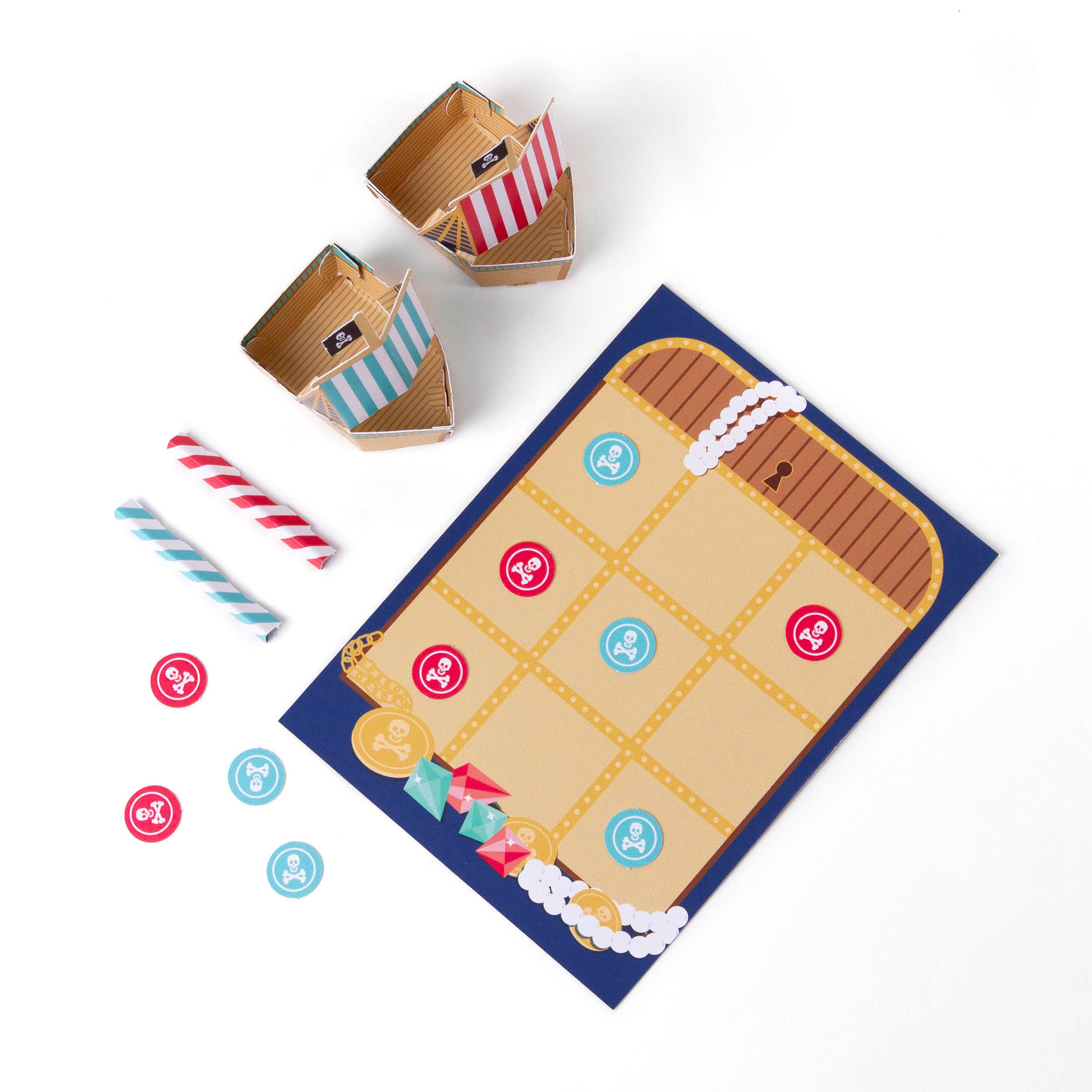 Create Your Own Pirate Blow Boats