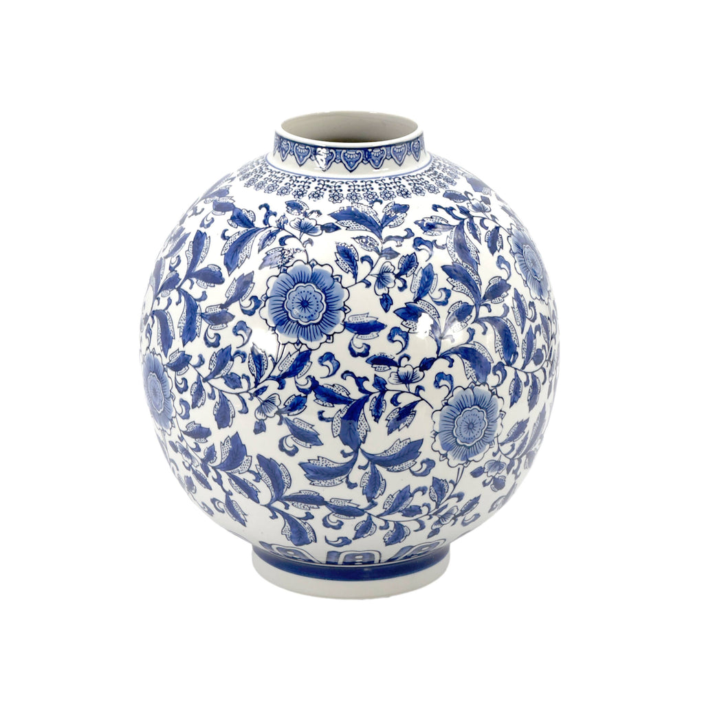 Globe Chinoiserie Vase