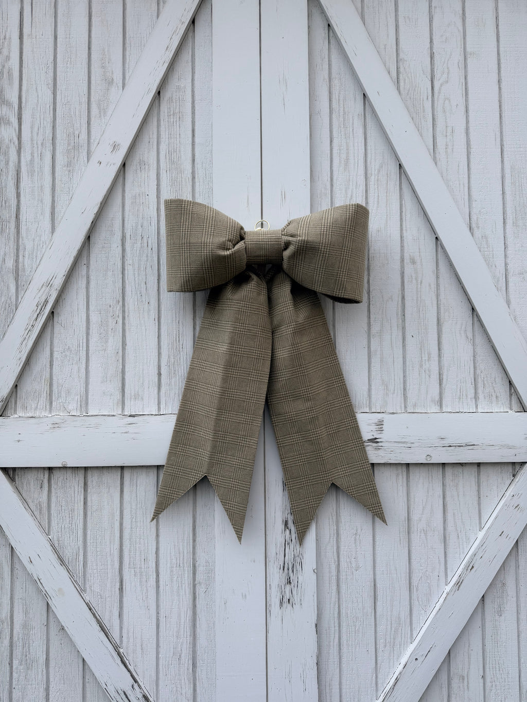 Cozy Wool Olive Plaid