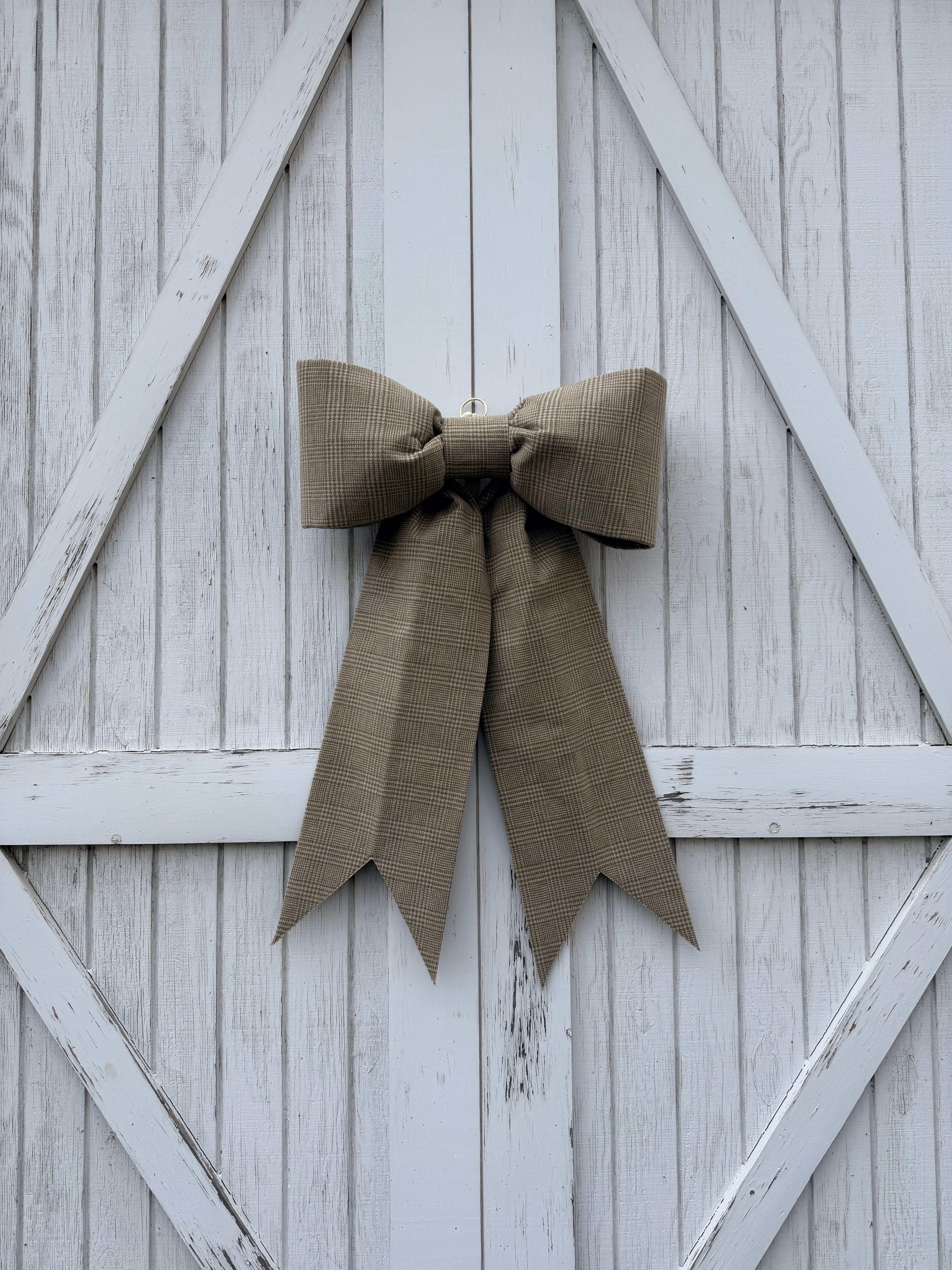 Cozy Wool Olive Plaid