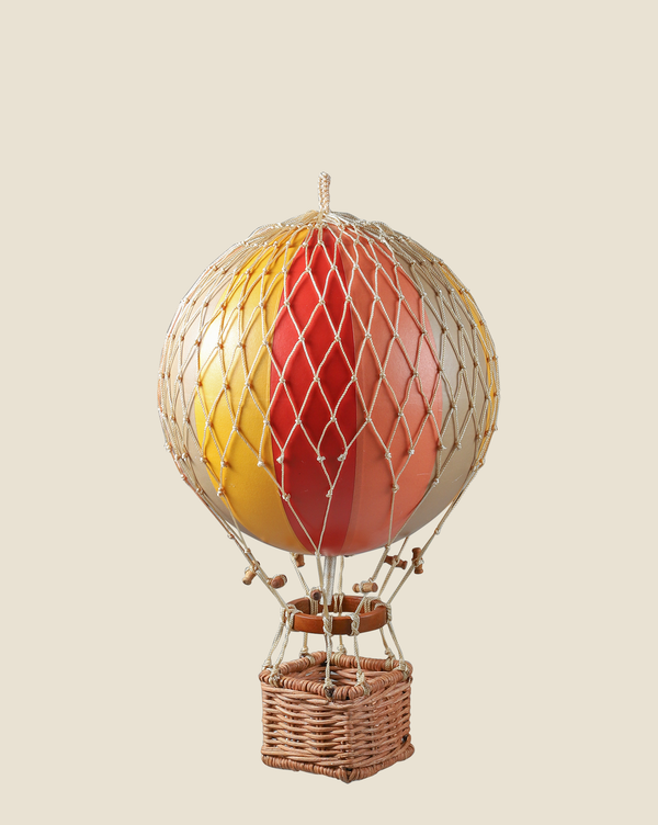 8" Balloon Red Stripe