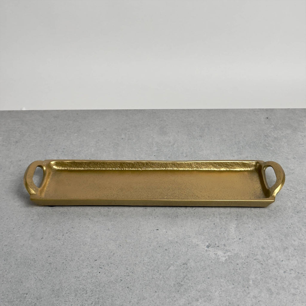 Gold Rectangle Tray