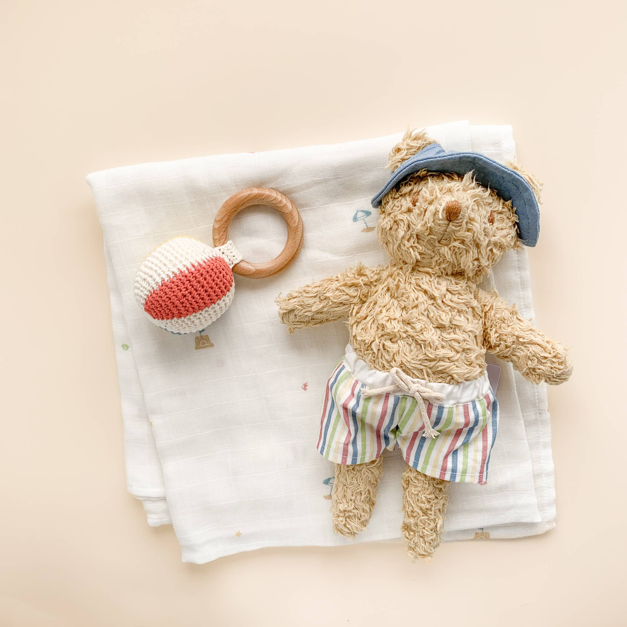 Beach Ball Teether Rattle