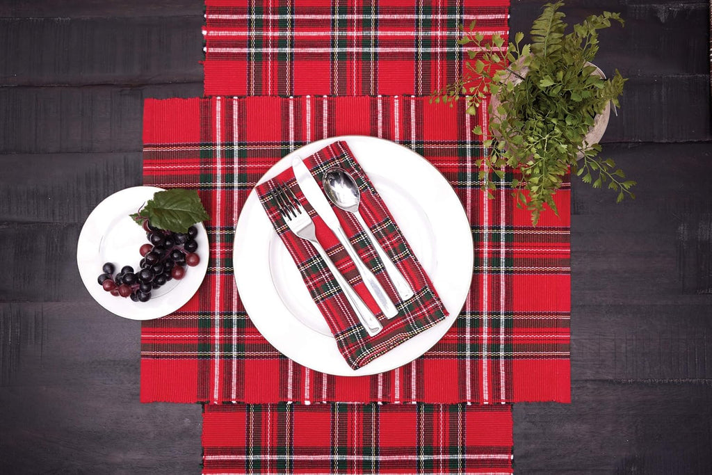 Arlington Plaid Table Runner