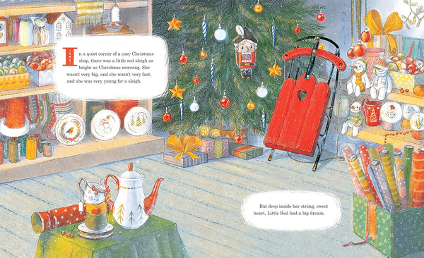 Little Red Sleigh: A Heartwarming Christmas Book
