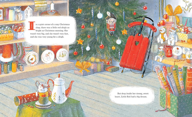 Little Red Sleigh: A Heartwarming Christmas Book
