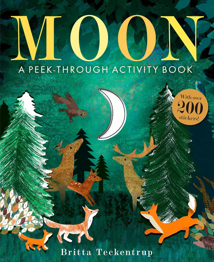 Moon: A Peek Through Activity Book