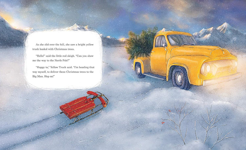 Little Red Sleigh: A Heartwarming Christmas Book