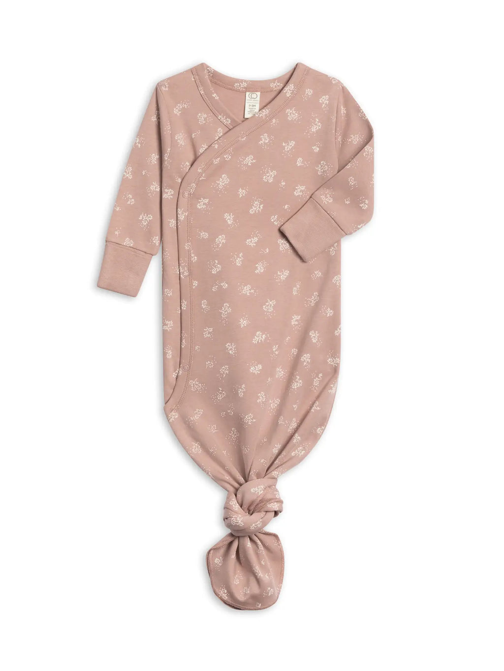 Organic Newborn Indy Kimono Gown