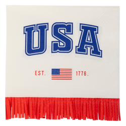 USA Fringe 1776 Paper Cocktail Napkin