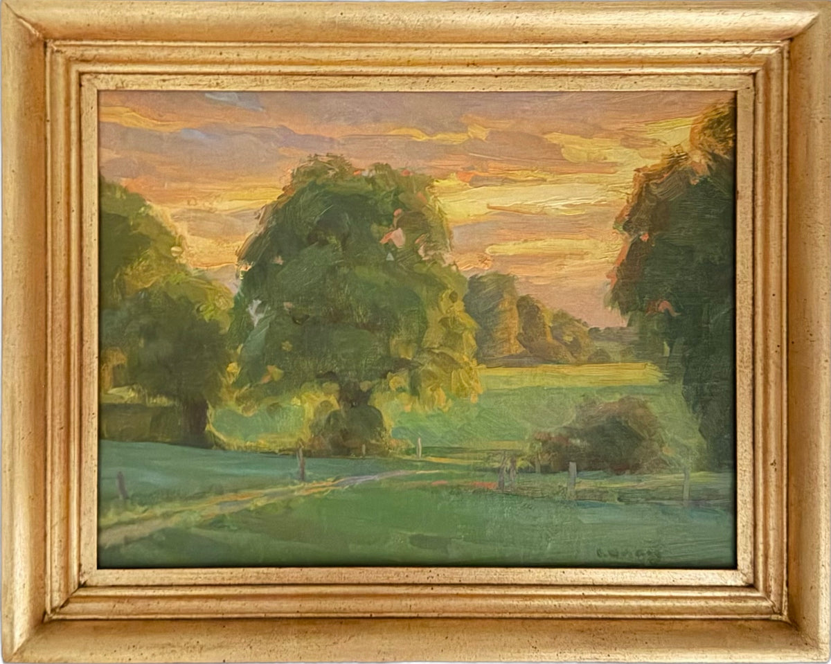 Sunset on the French Farm
