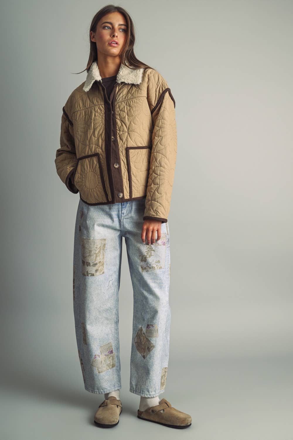 Floral Quilt Jacket