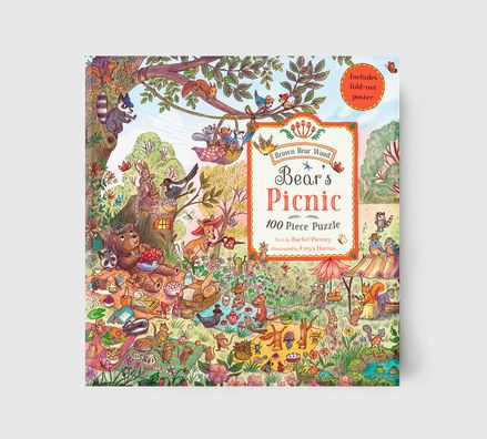 Bear's Picnic Puzzle: A Magical Woodland (100 Piece Puzzle)