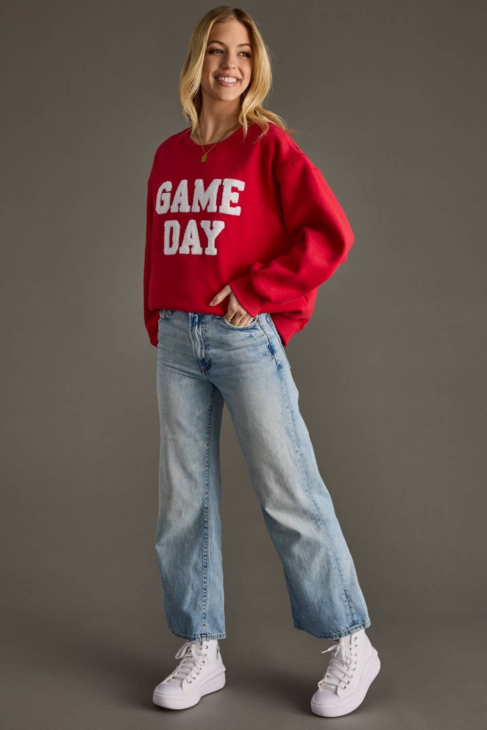 Red Game Day Sweatshirt