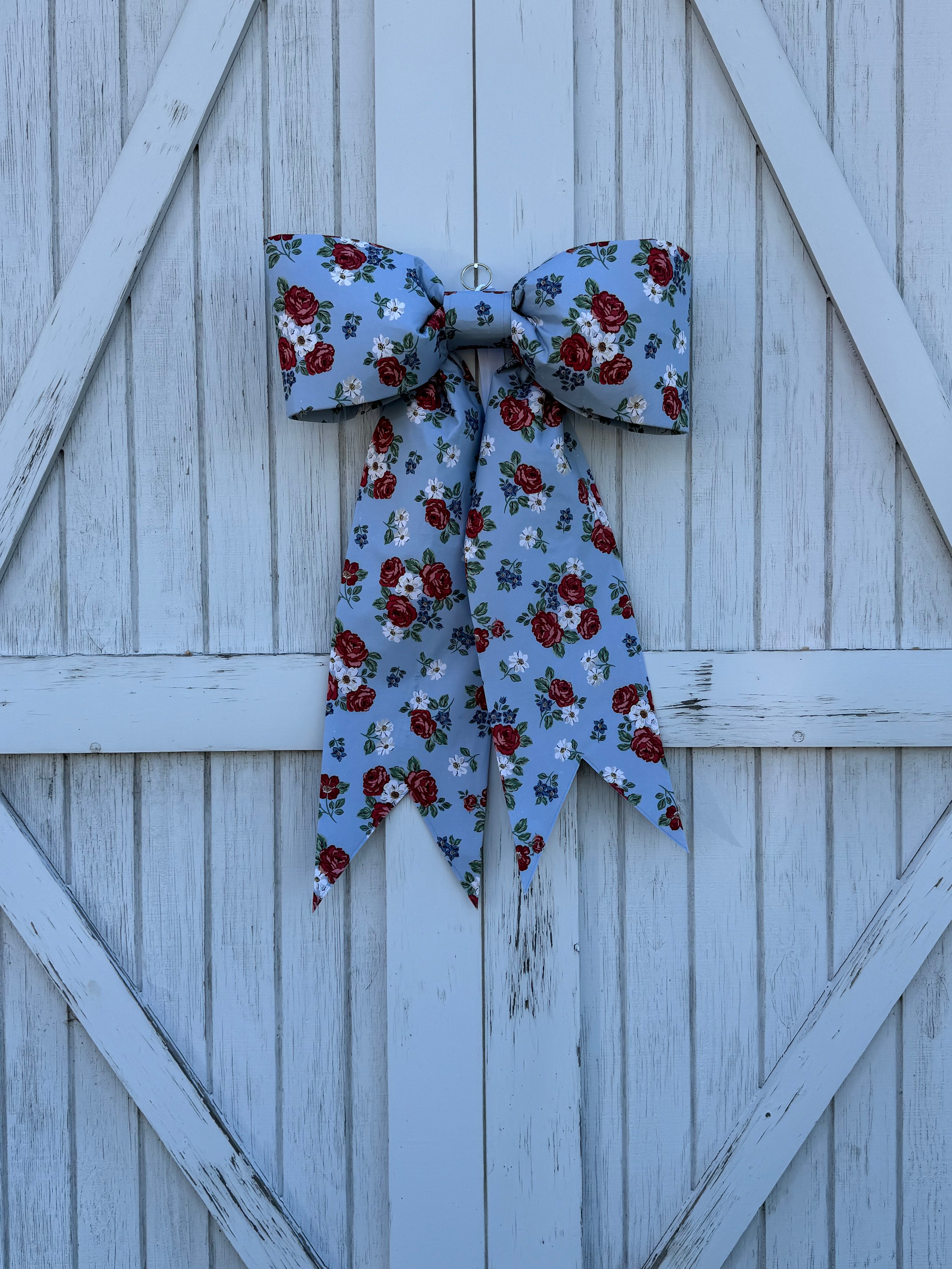 Blue America Floral