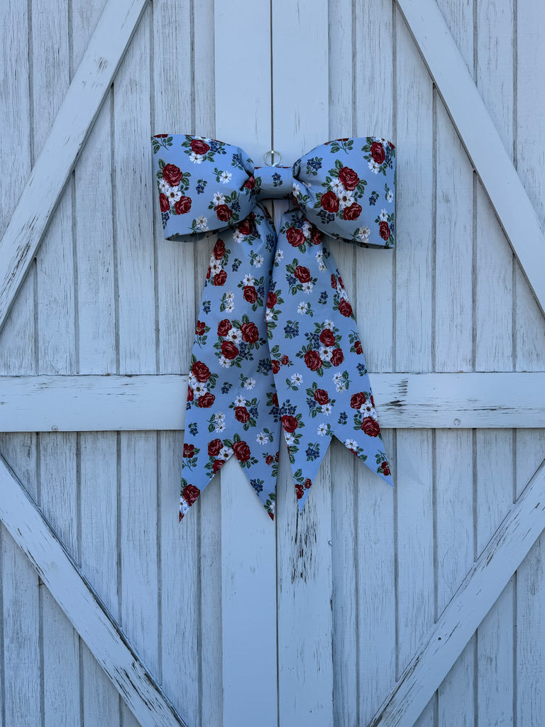 Blue America Floral