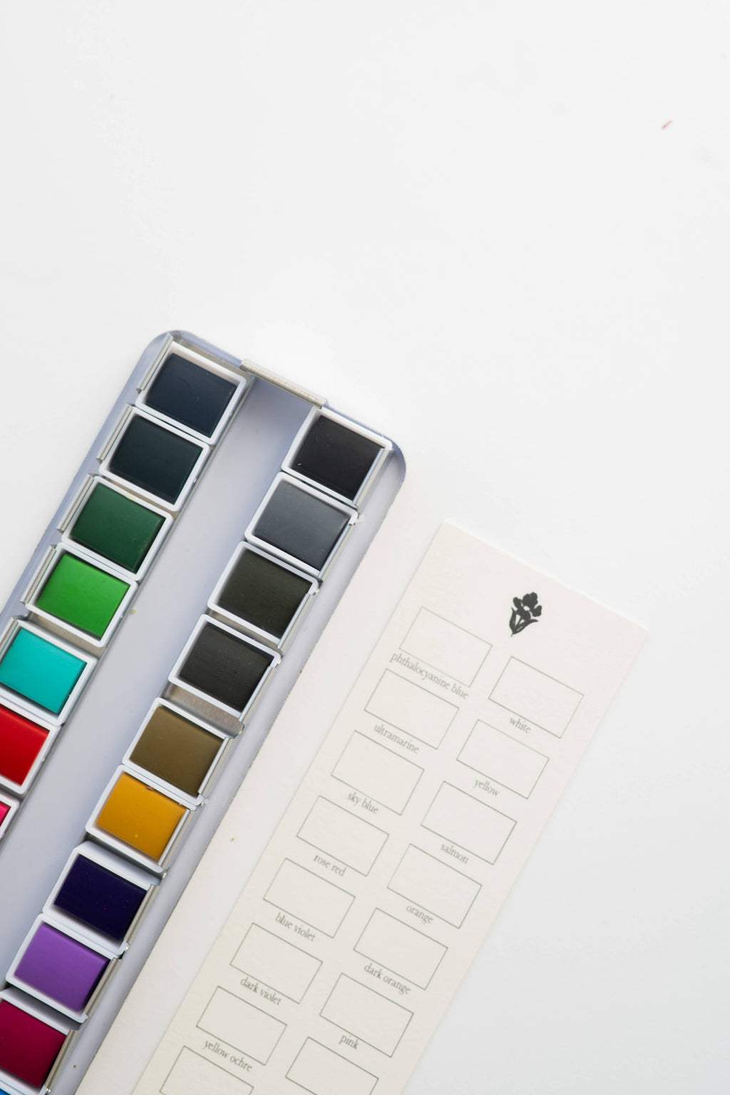 Watercolor Paint Palette (24 Color)