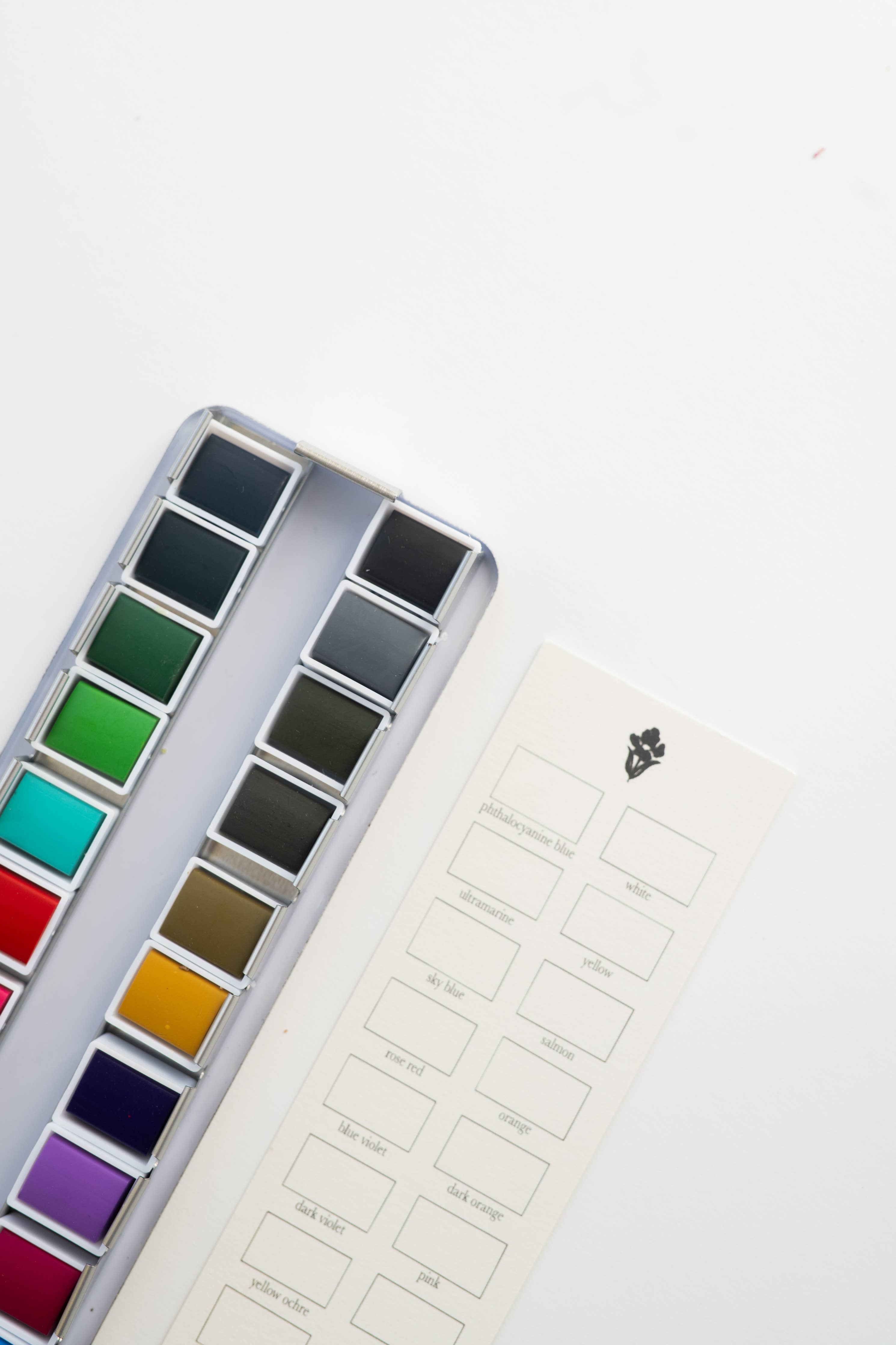 Watercolor Paint Palette (24 Color)