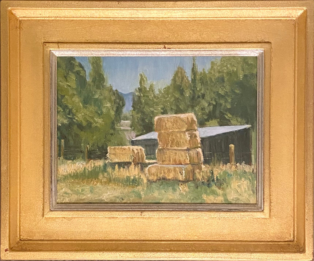 Five Hay Bales
