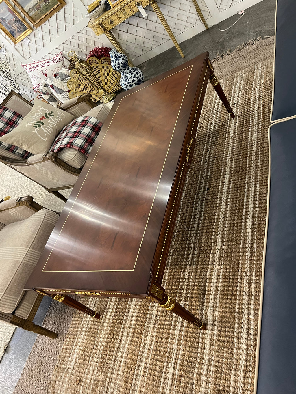 Directoire Rectangular Cocktail Table