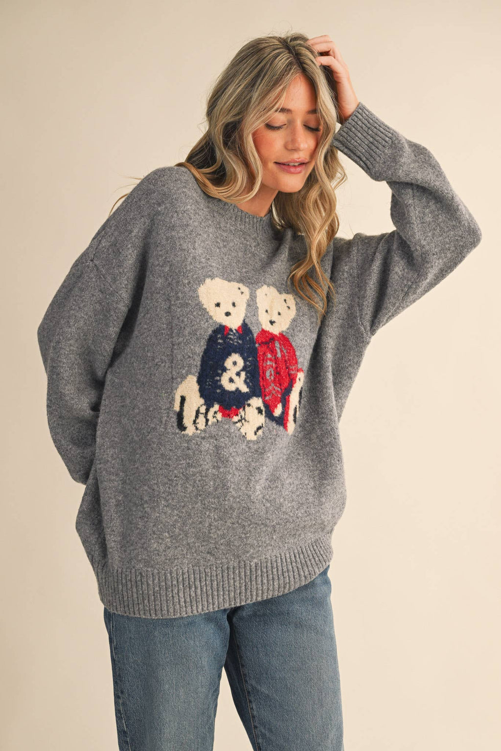 Teddy Bear Pullover Sweater