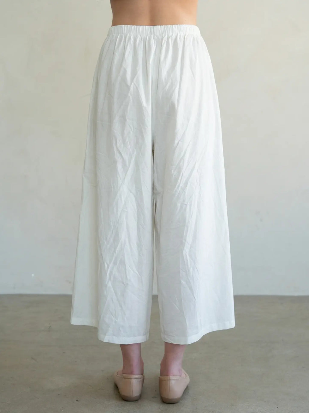 Soft Drape Culotte Pants