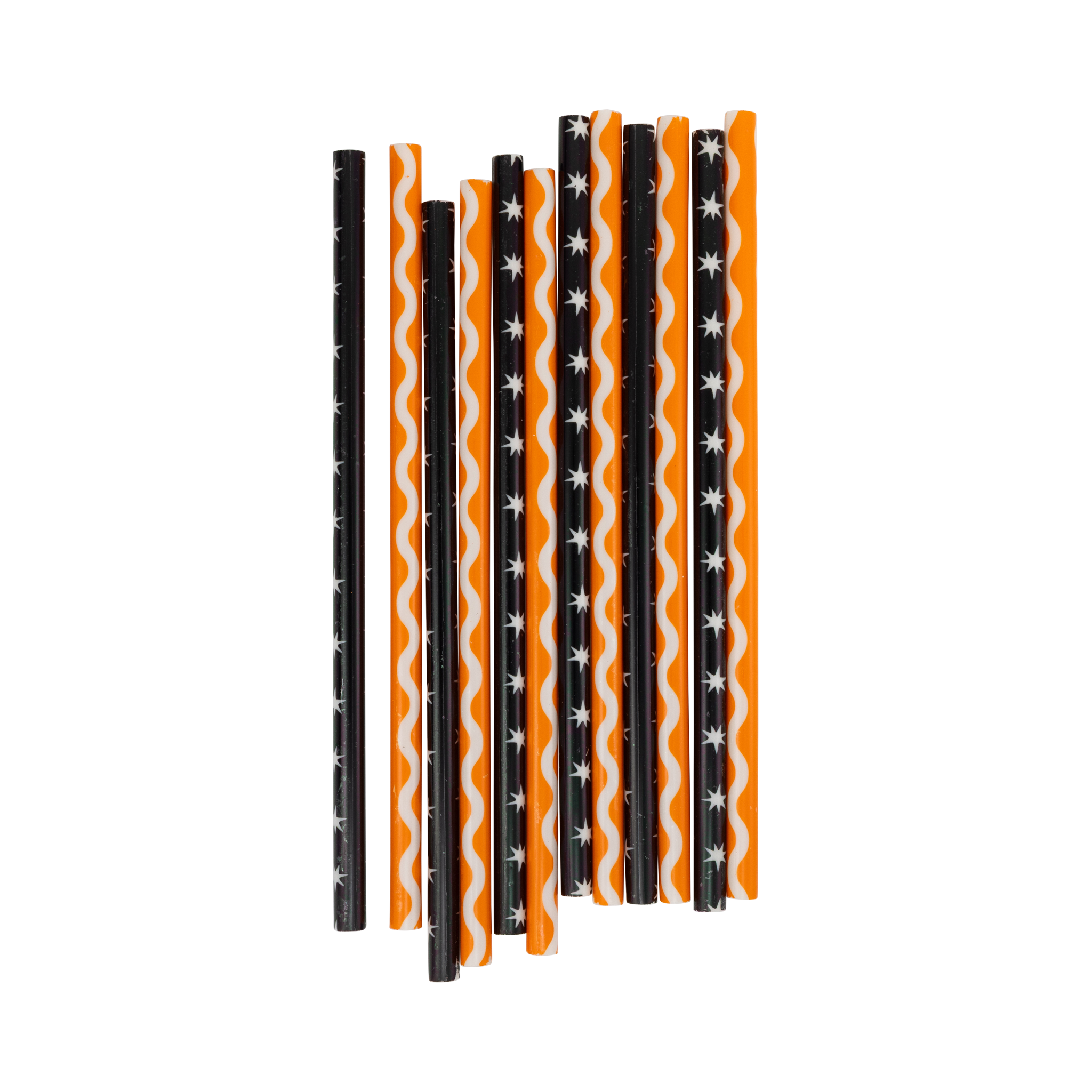 Vintage Ric Rac and Stars Reuseable Straws