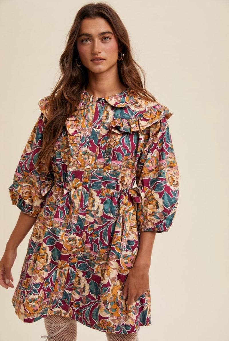 Floral Mini Dress