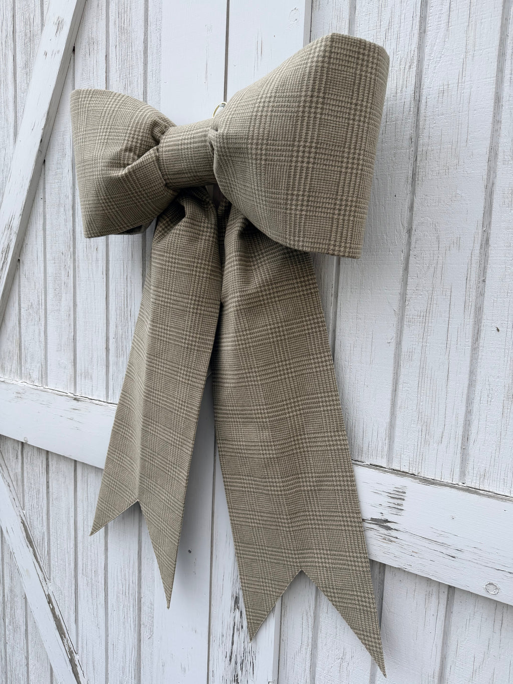 Cozy Wool Olive Plaid