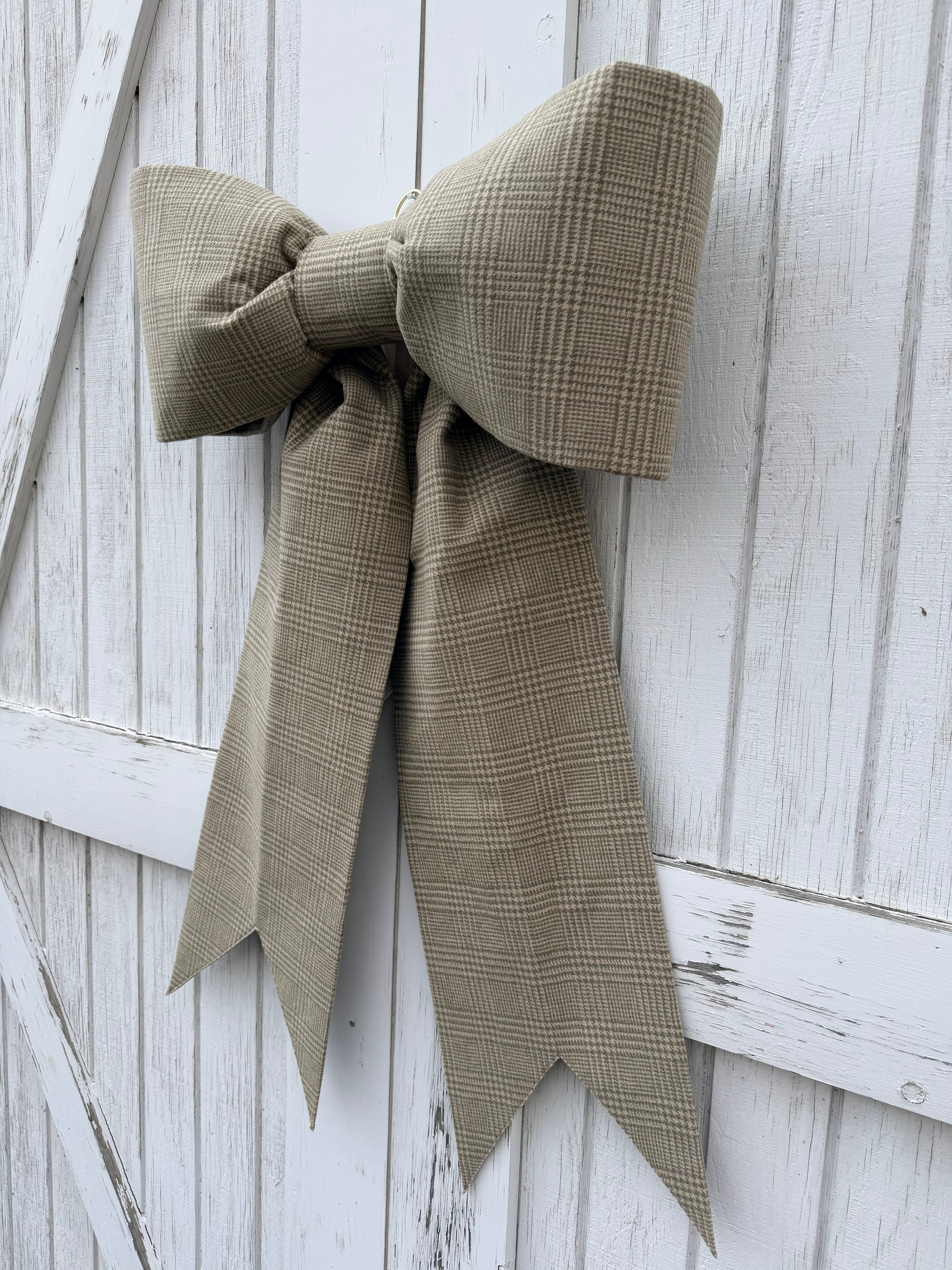 Cozy Wool Olive Plaid
