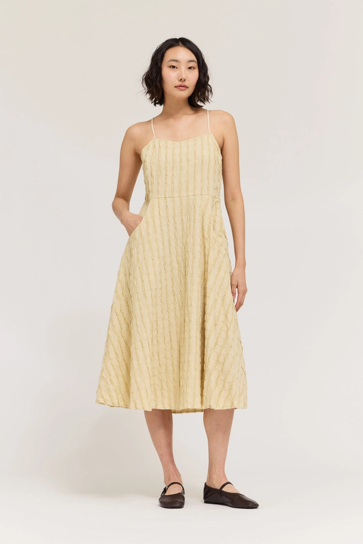 Side Slit Spaghetti Strap Maxi Dress