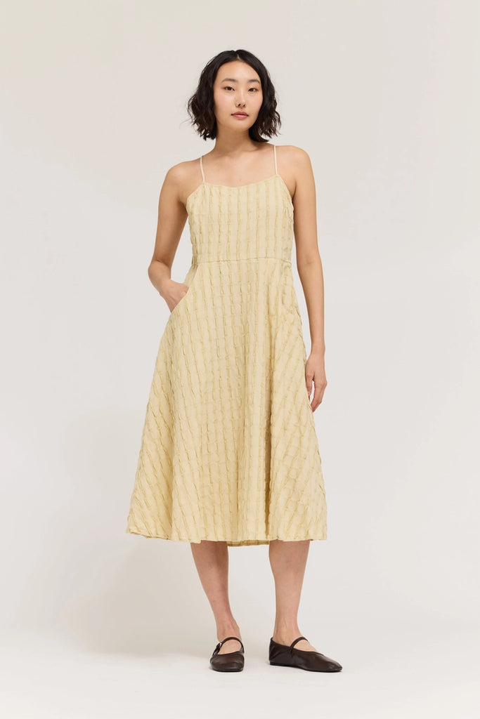 Side Slit Spaghetti Strap Maxi Dress