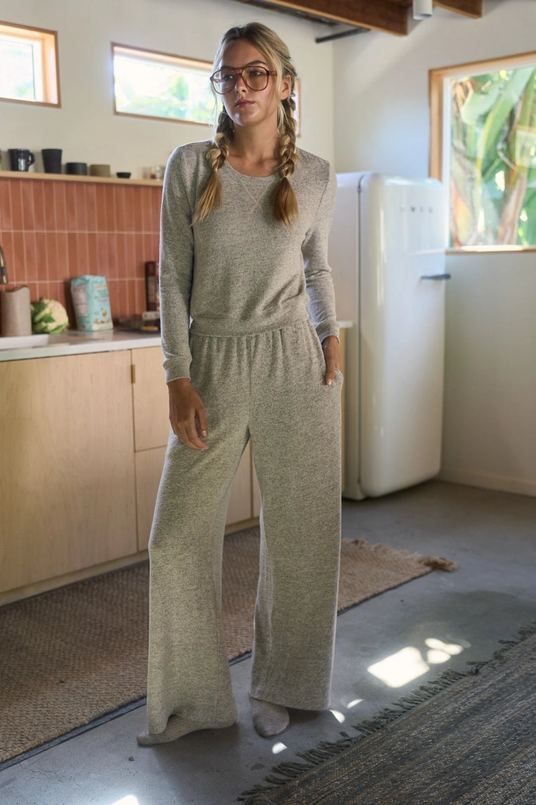 Cropped Knit Cardigan Top