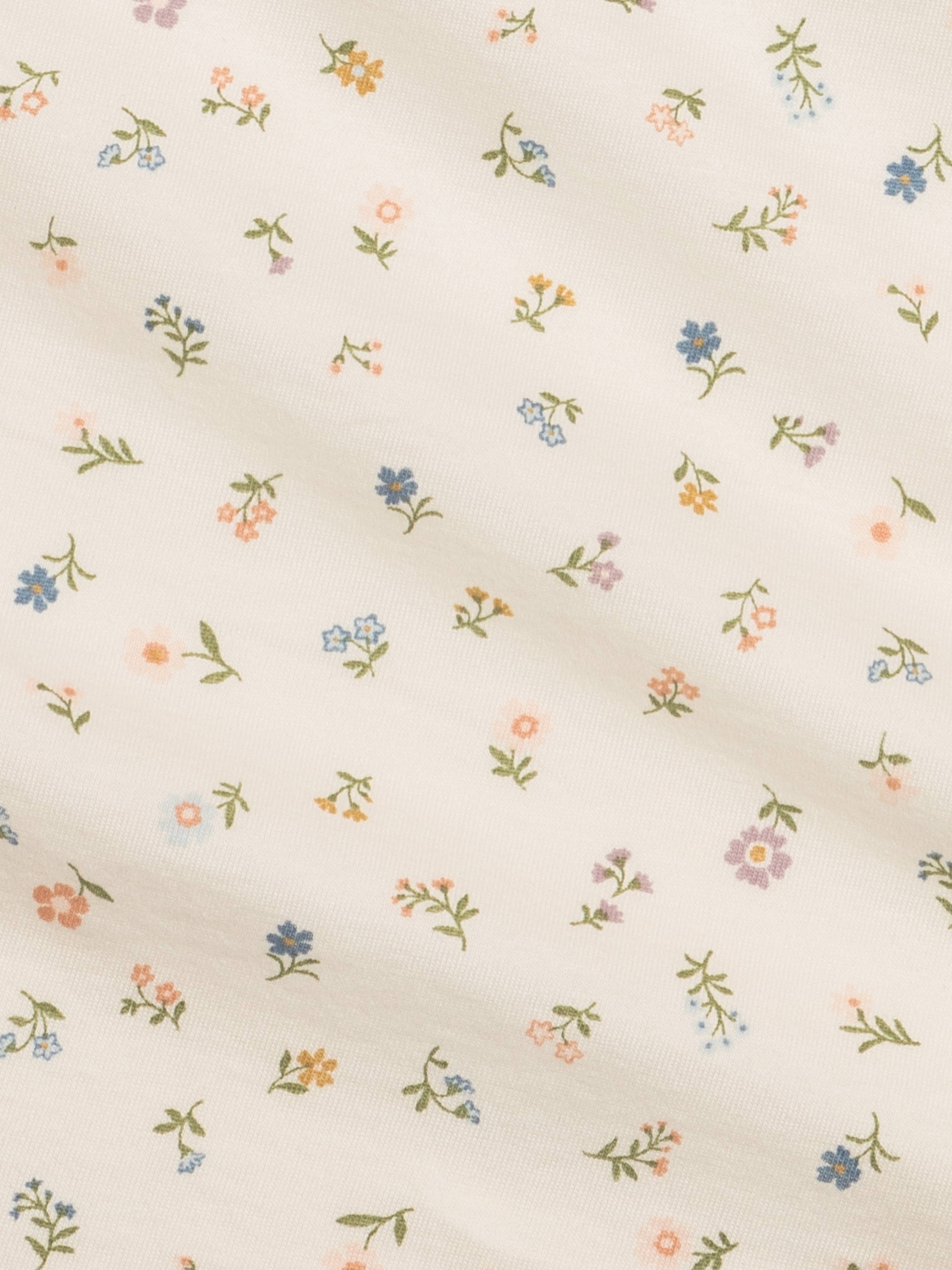 Petaline Floral Swaddle Blanket