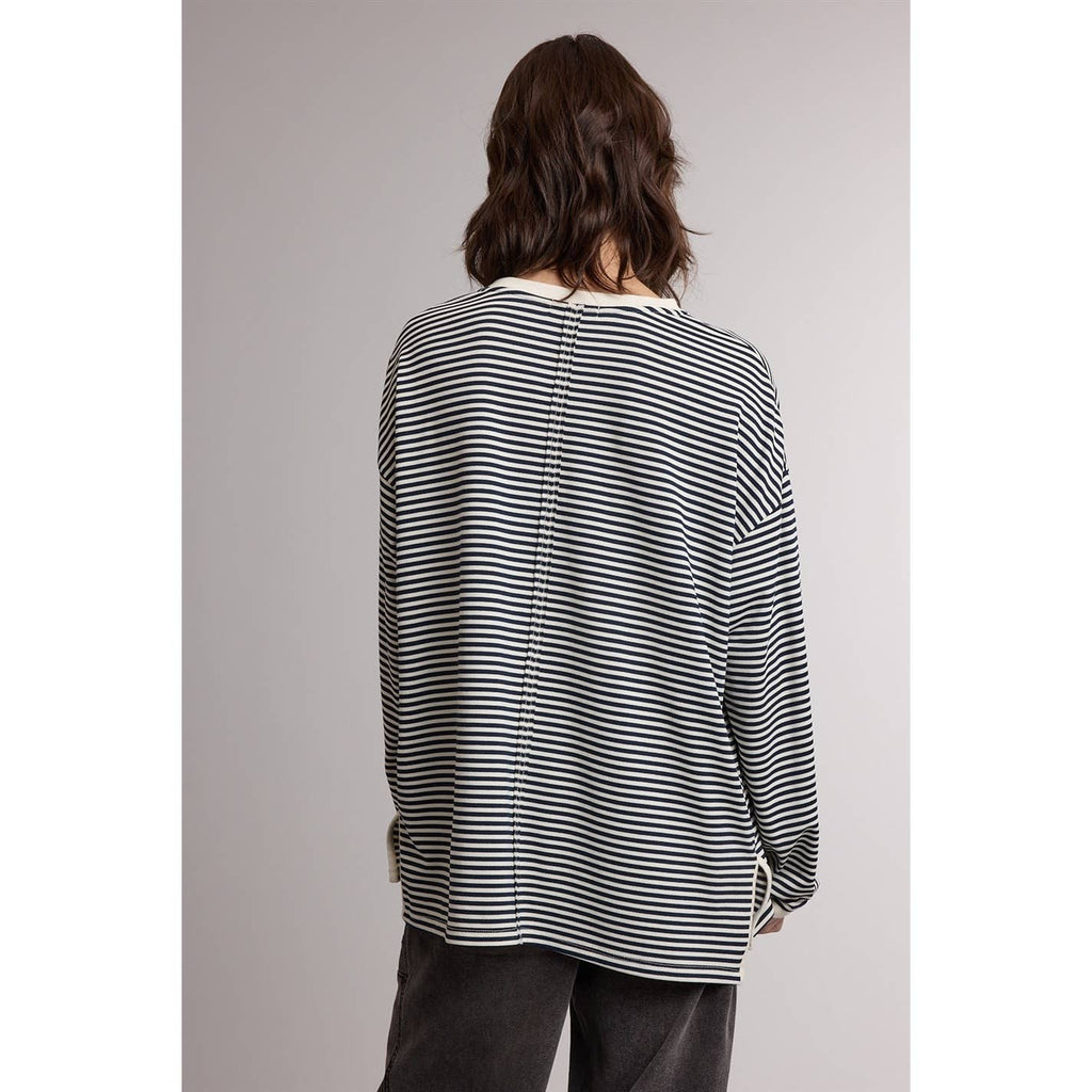 Stripe Knit Top