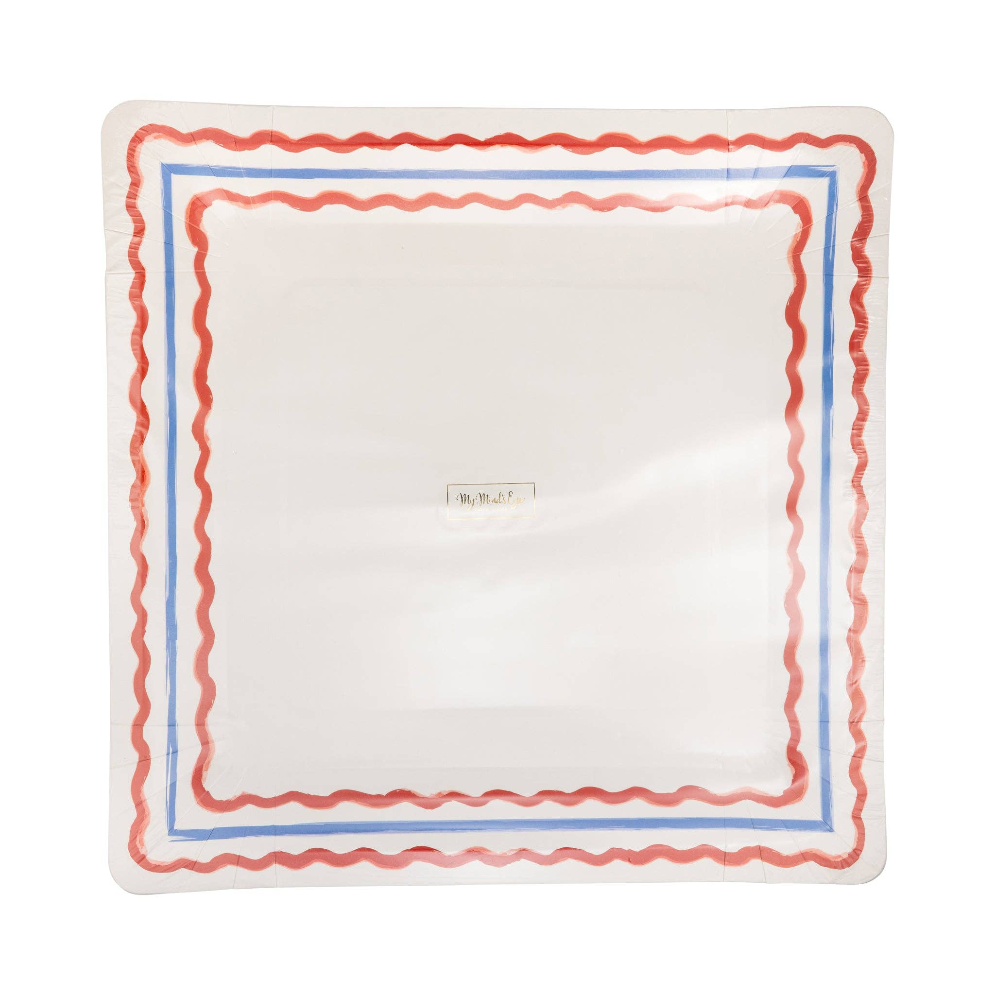 Border Paper Plate Set